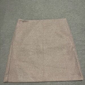 Ann Taylor Factory Taupe A-Line Skirt